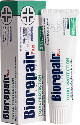 Паста зубная Комплексная защита Plus Total Protection 75 мл Biorepair